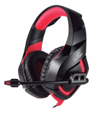 Diadema GAMER YEYIAN YDW-33402 Wicked S3000 Negro C/Rojo - USB, C/MIC Diadema GAMER YEYIAN YDW-33402 Wicked S3000 Negro C/Rojo - USB, C/MIC